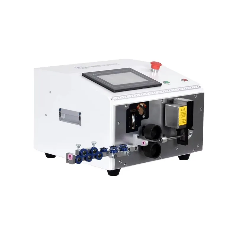 

350W Computerized Wire Cutting Stripping Bending Machine Hard Wire Cable Peeling Slicing Equipment for Cable Manufacturing