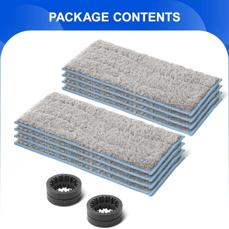 وسادات تنظيف مبللة بديلة لإطارات العجلات ممسحة قماشية لـ Irobot Braava Jet M6 (6110) (6012) (6112) (6113) ممسحة روبوت نهائية