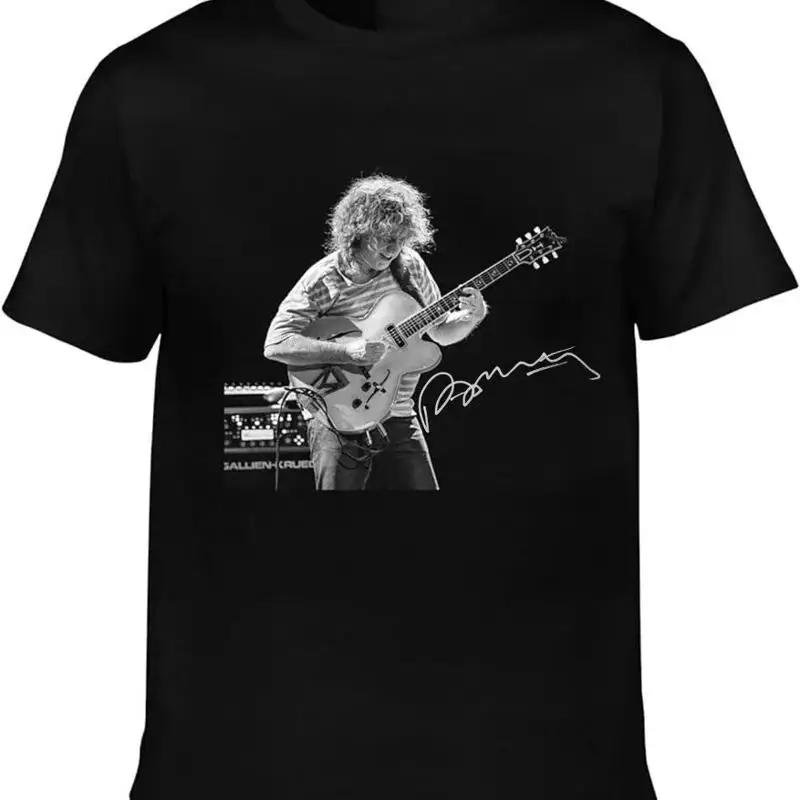Vtg Pat Metheny Live In Concert Heavy Cotton Black All Size  T shirt