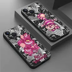 phone Cases for iphone 14 case 11 13 15 Pro XS Max 8 12 Mini X SE 7 14 Plus funda Antiscratch cover Alices Adventures Wonderland