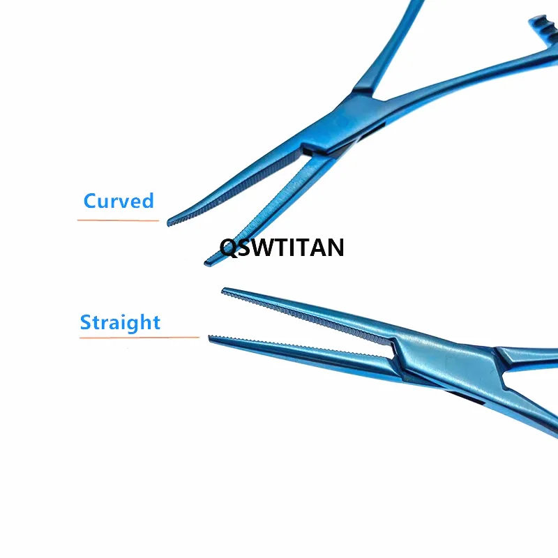 Ophthalmic Pinzette Titan Halstead 98mm/108mm Blutstillende Moskito Forcep Auge Instrument