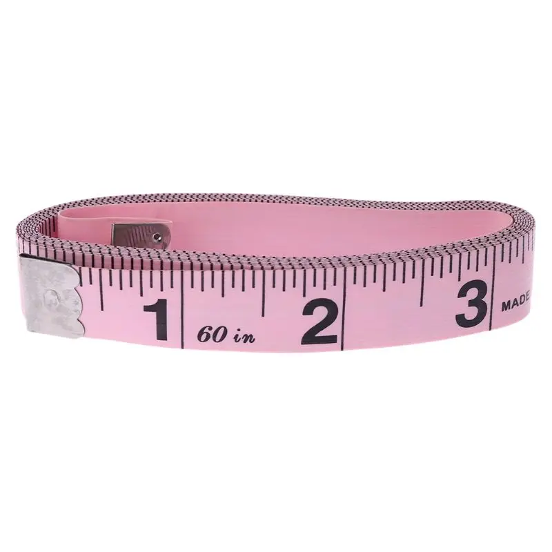 Portable Tape Measure, Soft Cloth, Weight Loss, Body Measurement, Sewing Tailor Craft, 60 