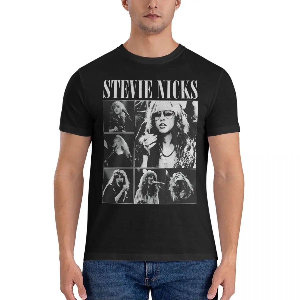 Rumours - Tour T-Shirt for Men Fleetwood Mac Casual Pure Cotton Tees O Neck Short Sleeve T Shirts 4XL 5XL Clothes