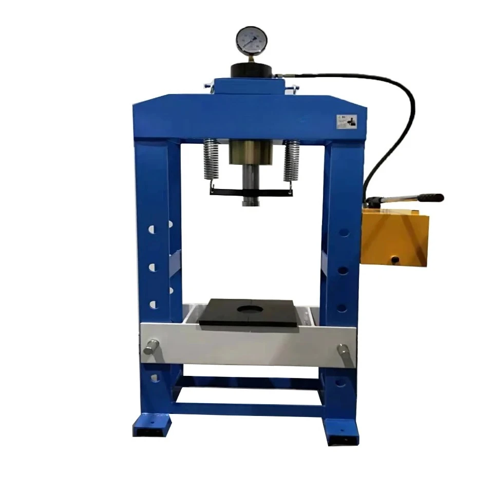 50t Manual Hydraulic Press, High Quality Workshop Press, Industrial Use, AliExpress Hot Sale Factory Direct