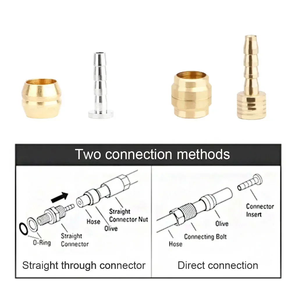 Olio freno testa di oliva olio ago manicotto in rame manicotto oliva BH90 BH59 tubo olio tubo da taglio Magula AVID accessori bici parti