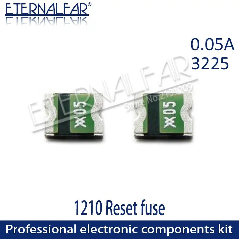 Resettable PTCs SMD Fuse MICROSMD005F-2 PTC RESET FUSE 30V 0.05A 50MA 1210 3225 3.2*2.5mm X05 PolySwitch Resettable Devices