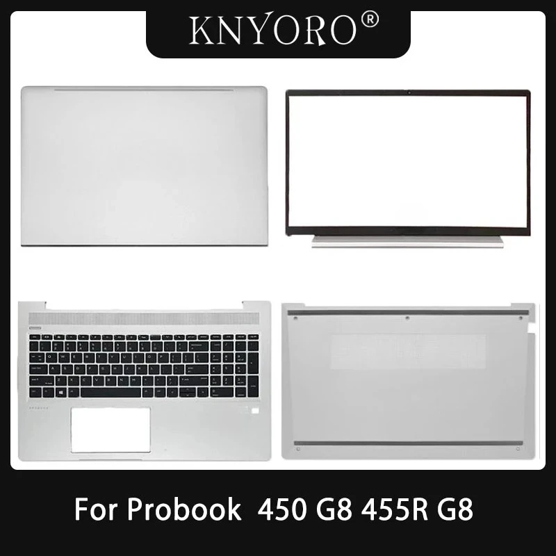 

NEW For Probook 450 G8 455R G8 ZHAN 66 15 G4 G5 LCD Back Cover 52X8QLCTP40 Front Bezel Top Lid Palmrest Bottom Case 4BX8QTATP30