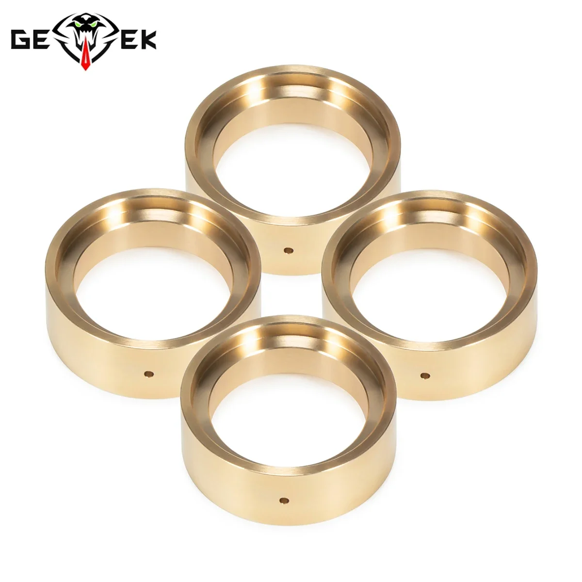 Brass Wheels Weights Beadlock Clamp Rings 35g/Pcs for 1/18 RC Car Crawler TRX4M Defender Bronco Stock Tires Upgrade Parts