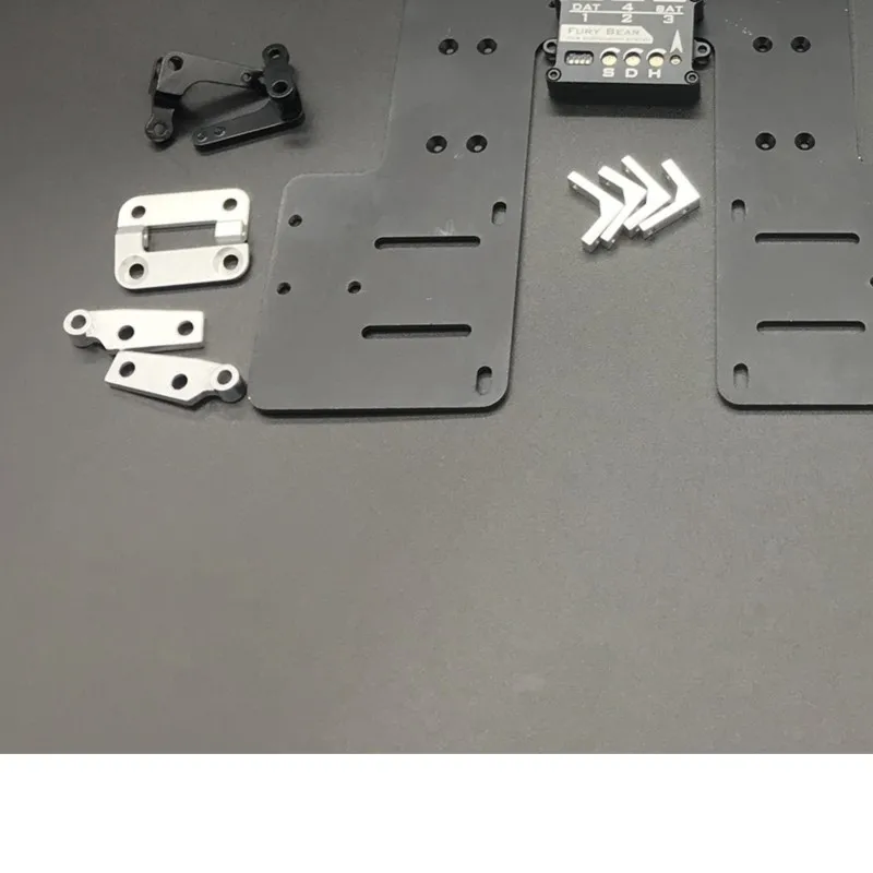 

Cab Suspension System Second Plate Servo Spare Parts 1/14 For Lesu Tamiyaya Man RC Tractor Truck Vehicle Toys