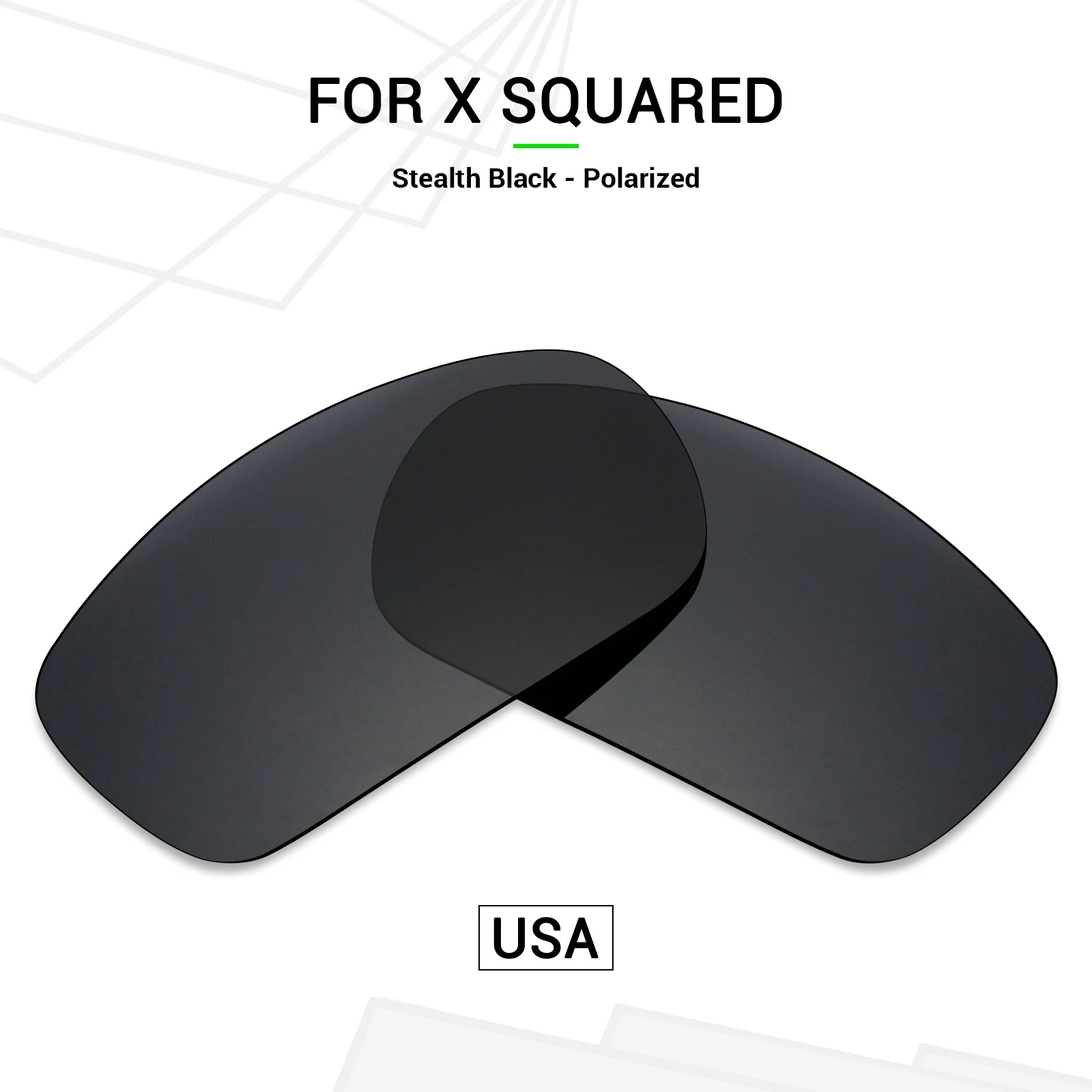 

Поляризованные Сменные линзы SNARK для солнцезащитных очков Oakley X Squared OO6011 (только линзы)-несколько вариантов