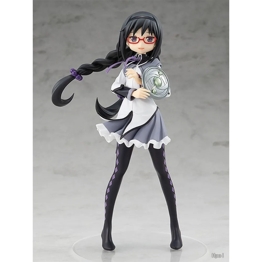 17CM Akemi Homura Figuur Anime Puella Magi Madoka Magica De Opstand Desktop Golf Model Speelgoed Gift Collectie Ornamenten PVC