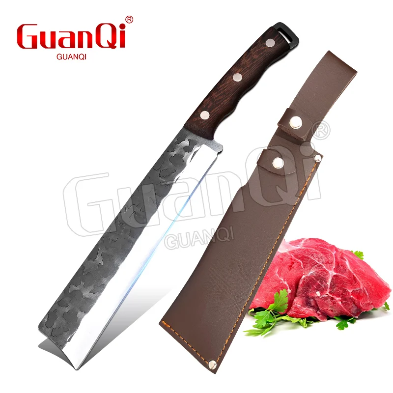 

High Hardness Butcher Knife 8 inch Stainless Steel Bone Chopping Knife Thickness 4.7mm Cleaver Meat Knives Knock The Bones