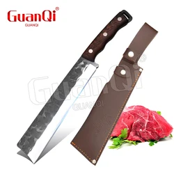 High Hardness Butcher Knife 8 inch Stainless Steel Bone Chopping Knife Thickness 4.7mm Cleaver Meat Knives Knock The Bones