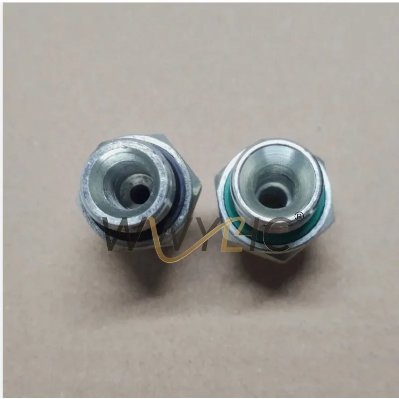 2Pc Suitable for Hydraulic Lightweight Card Sleeve Joints, British Thread Rubber Gasket Sealing