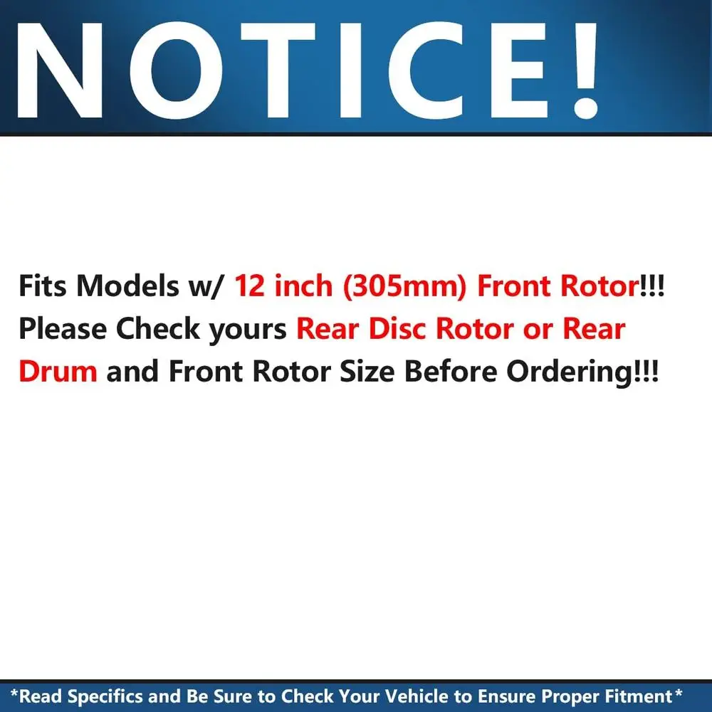 GM 1500 Front Brake Kit 2