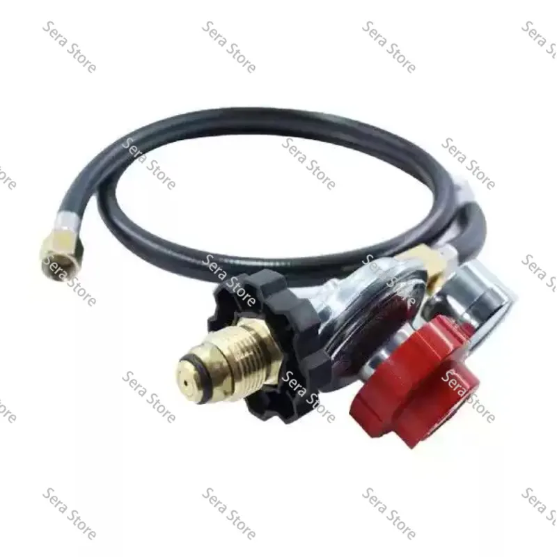 Propane Gas Forge Burner With Hose Regulator Blacksmith Knife Making Melt Furnace Air Choke Raku Kiln Farrier