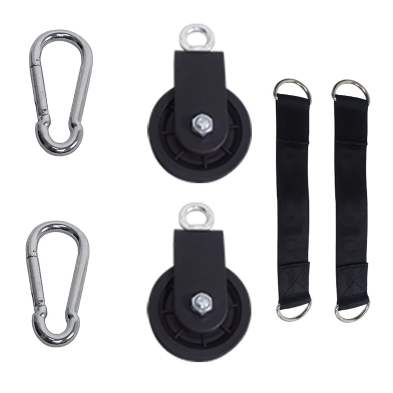 

Fitness Pulley Wheel DIY Set Aluminum Alloys Cable Wheel Fitness Pulley Wheel Replacement for Gym Home Equipments Part