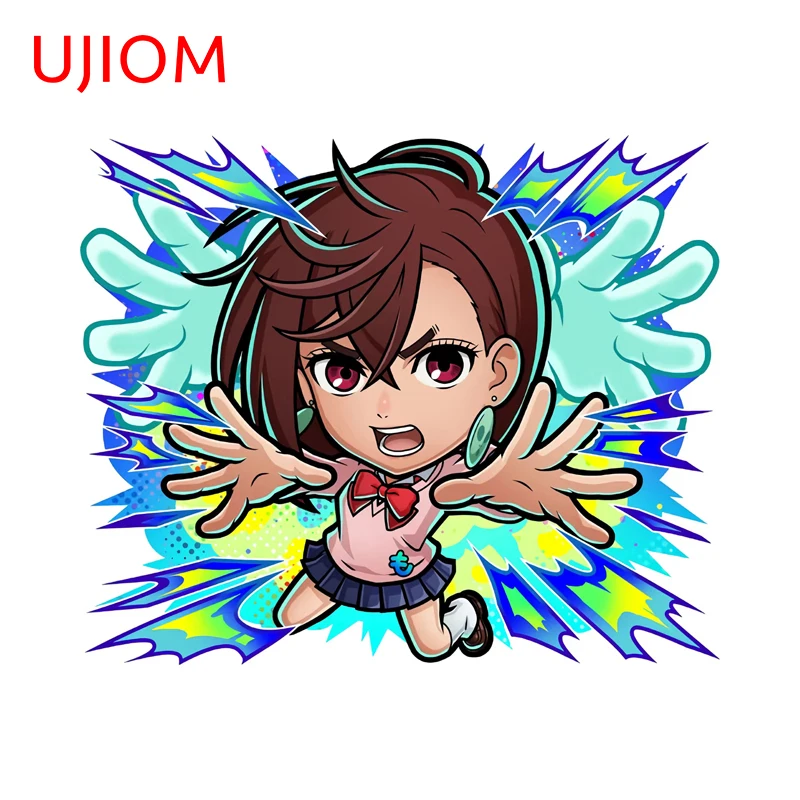 UJIOM Kawaii Momo Ayase Anime Wall Stickers Simple Cartoon Smart Home DIY Waterproof PVC Decal Suitable For Smooth Surfaces