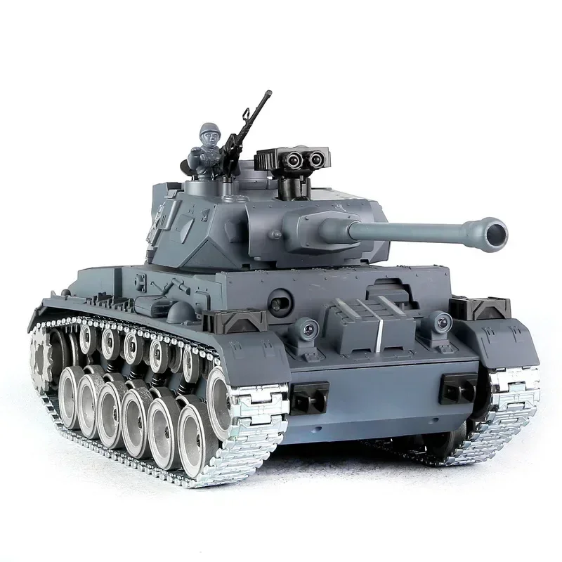 Hot 2024 Rc Dll827 1/18 Germany Lll Metal Tank Remote Control Model Tracked Off-road Climbing Car Toys Children Birthday Gifts