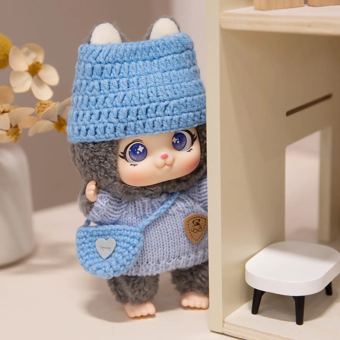 Urocze zawieszki z winylu, pluszowe zabawki, szczeniak, miś, królik, zwierzątko, DIY, do swetrów, ogrodniczek, kreatywne dodatki do ubrań, prezenty dla dziewczynek.