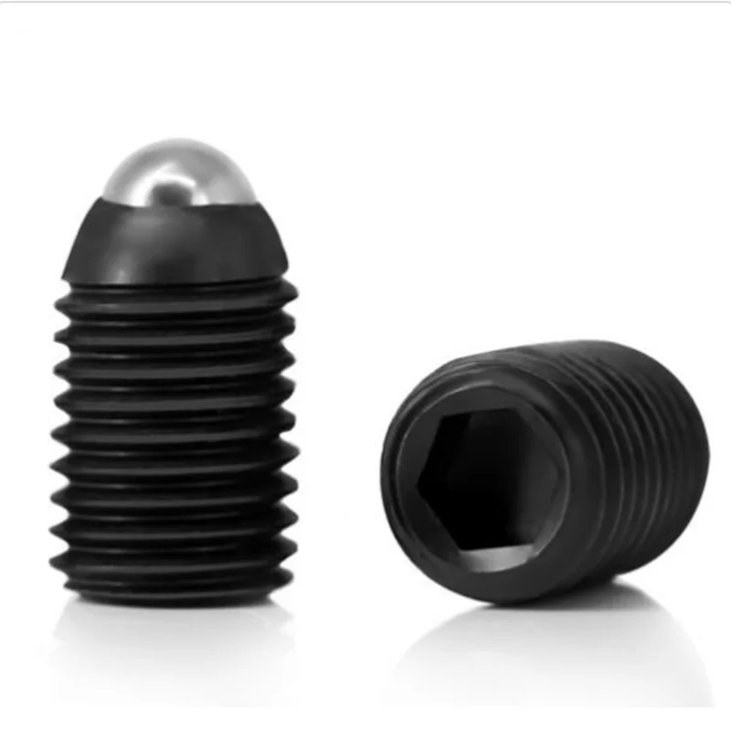 M3 M4 M5 M6 M8 M10 M12 Black Grade 12.9 304 stainless steel Hex Socket Allen Spring Ball Plunger Grub Point Set Screw Bolt