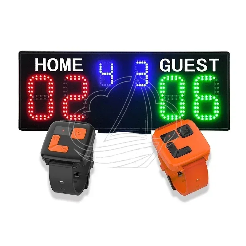 Wireless WiFi LED Scoreboard Portable Digital Score Display for Various Sports