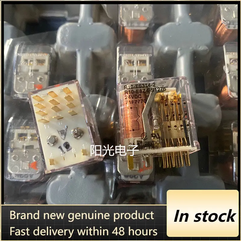 

New 1pcs/lot R10-E6314-2 R10-E8Z4-S1275 24VDC safety relay