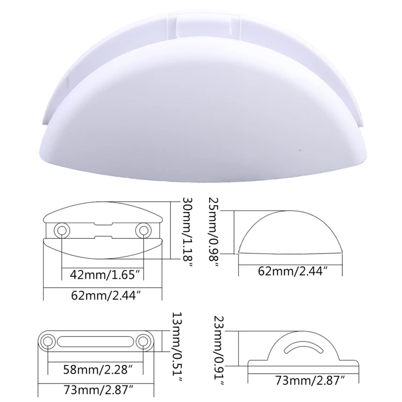 Clips butée remorque camping-car couramment utilisés, pièces retenue universelles, livraison