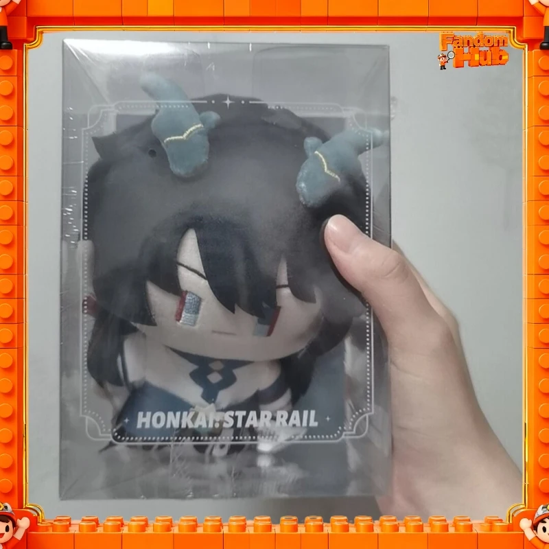 Genuine Mihoyo Honkai: Star Rail Chibi Plush Dolls - Dan Heng Imbibitor Lunae Jing Yuan Blade Official Game Merch Collectible