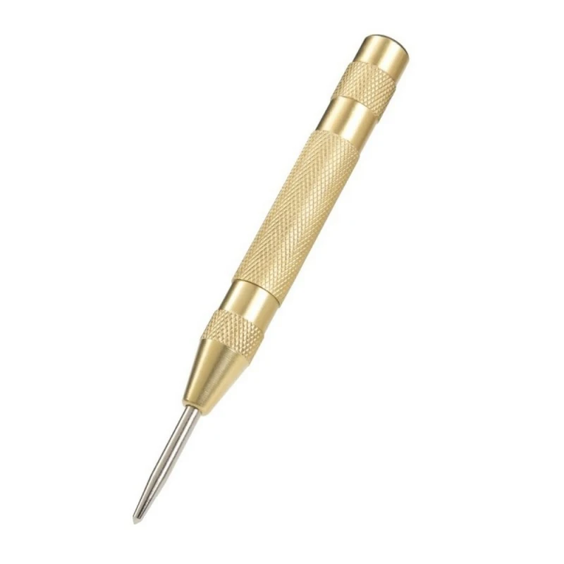 Automatic Center Punch General Center Woodworking Pin Locator Adjustable Spring Loaded Marker Wood Press Dent Drill Hand Tools