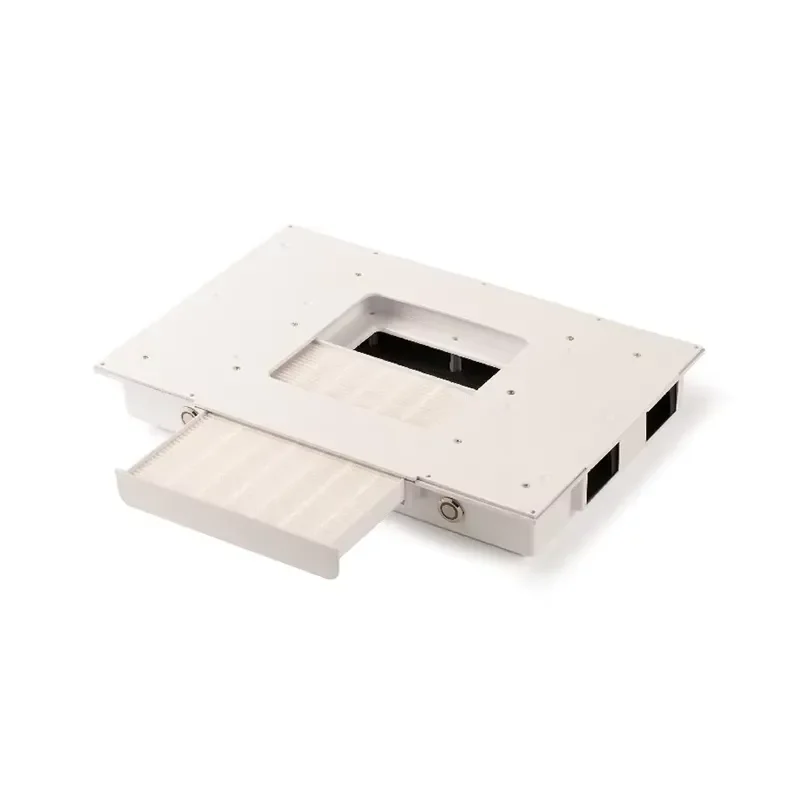 Professional Nail Dust Collector Vacuum Fan with LED Light Switch White Case CE RoHS Certified for Salon Manicure Table