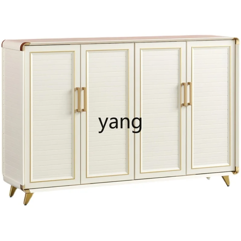 

lmm All Aluminum Alloy Shoe Cabinet Foyer Balcony Sun Protection Outdoor Waterproof Non-Rust Large Capacity