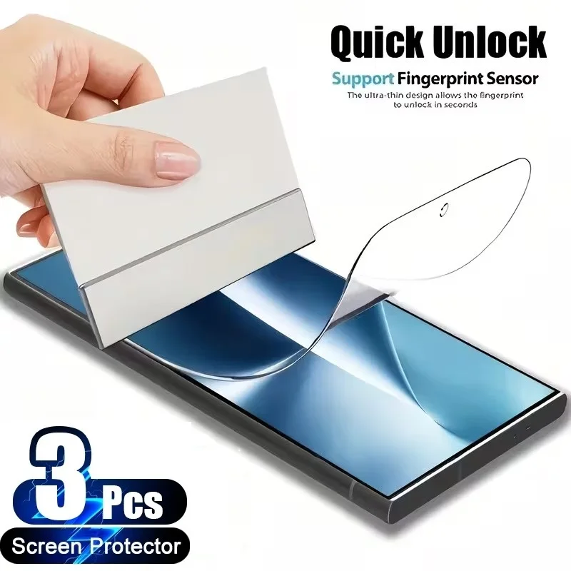 

Гидрогелевая пленка для Samsung Galaxy S26 S20 S21 Plus/Ultra Galaxy Note 10 20, 3 шт., защитная пленка для экрана
