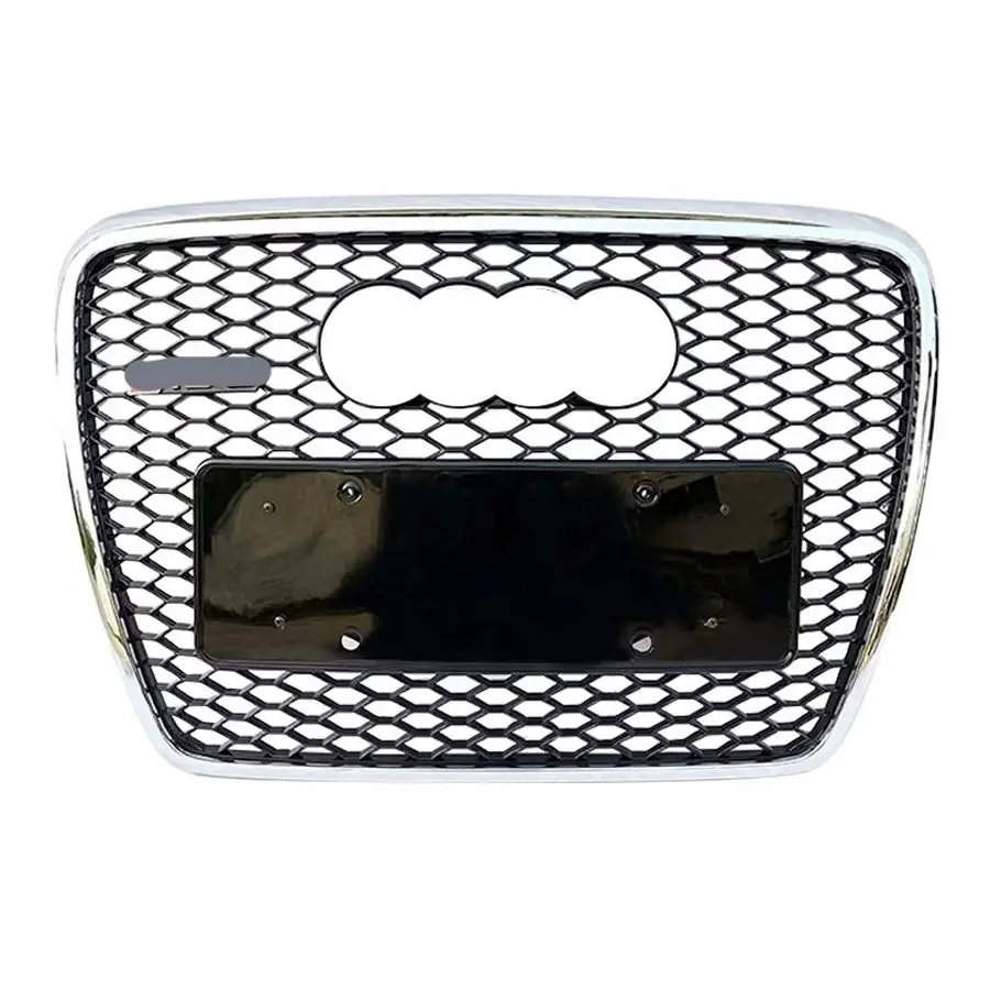 

Car Front Bumper Grill Center Grille for Audi A6/S6 2008 2009 2010 2011 for RS6 Style car-styling grill mesh