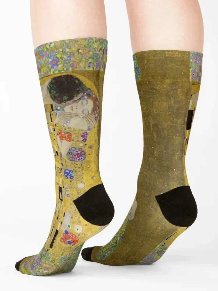 كليمت الفن الجوارب هدايا عيد الميلاد للأطفال الأساسية كروسفيت السيدات الجوارب الرجال الصالة الرياضية الجمالية السنة الجديدة الجوارب النسائية الرجال