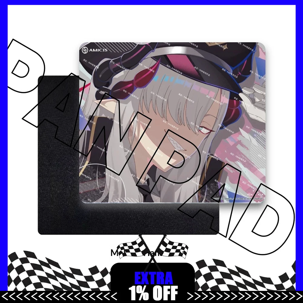 PAN Esports BlueArchive Glass Gaming Mousepad  FPS Both Control And Smooth Mouse Pad For VALORANT TTK CSGO PC Accessories Gifts