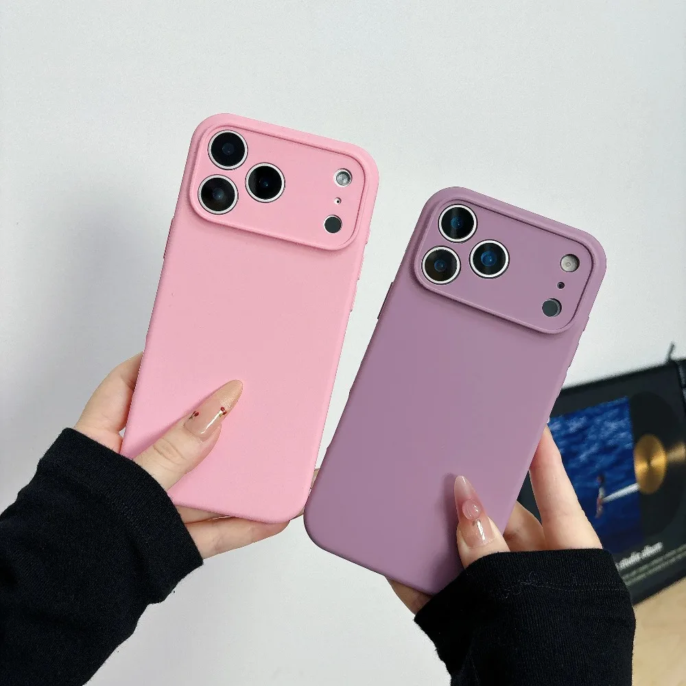 Original Flüssigsilikon Magnetische Hülle für iPhone 17 Air 16 15 14 Plus 13 12 Pro Max für MagSafe Kameraschutz Matte Abdeckung – Detail 4