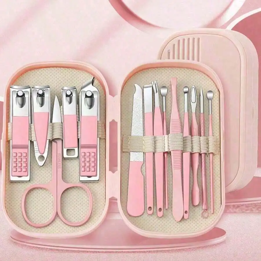 

Manicure Set, Women's Grooming Set, Pedicure Set, Nail Clippers, Suitable For Men And Women, Can Be Gifted To Friends Or Parents