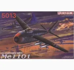 Dragon 5013 1/72 GOLDEN WINGS SERIES Messerschmitt Me1101 Model Kit