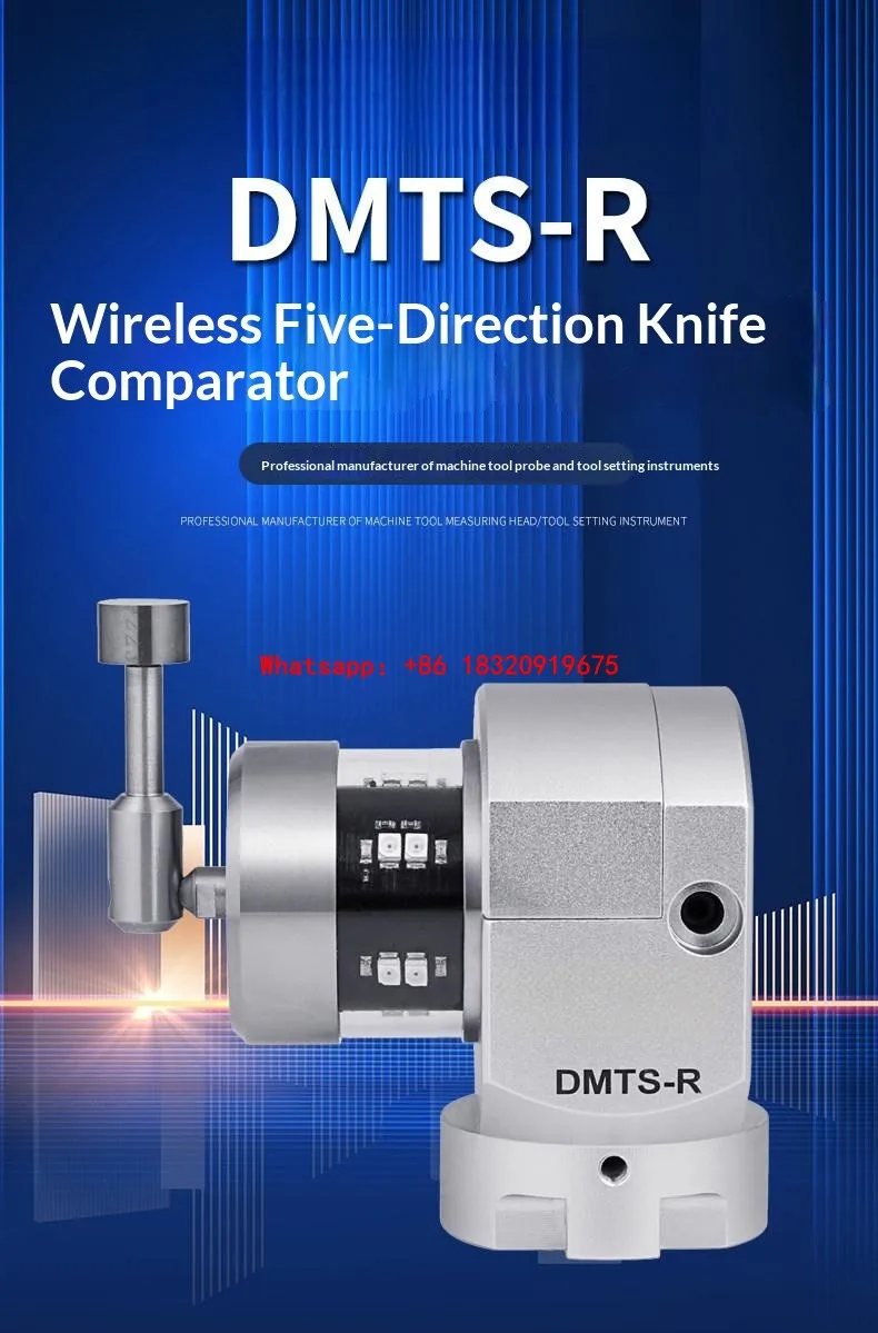 Cyclmotion CNC DMTS-R 5Way Tool Setter for Machining Centers Tool Length Diameter Runout Breakage Detection replace Renishaw OTS