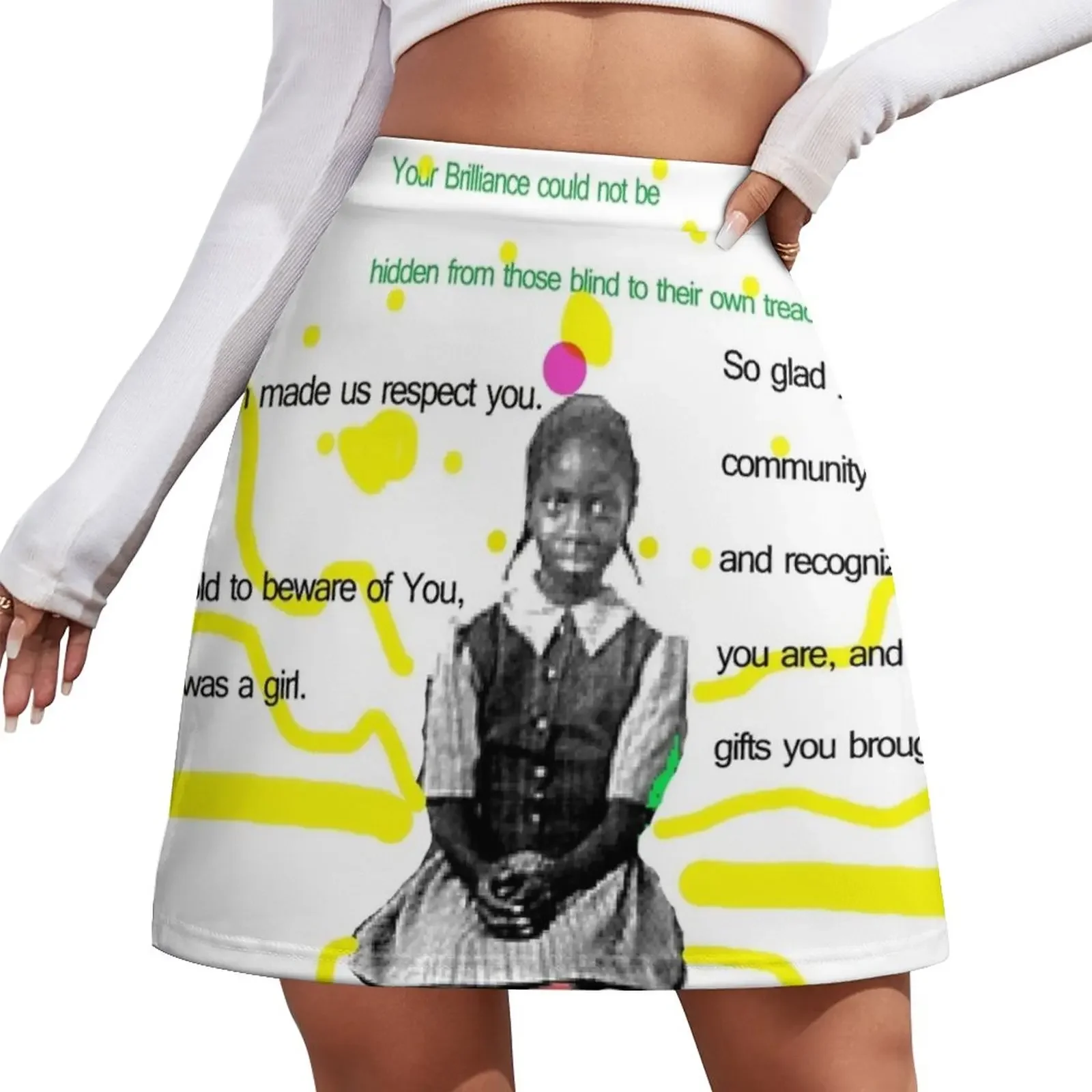 

Thank You Nina Simone 2017 Mini Skirt Korean clothing School skirt women's skirt 2026 trend 90s vintage clothes