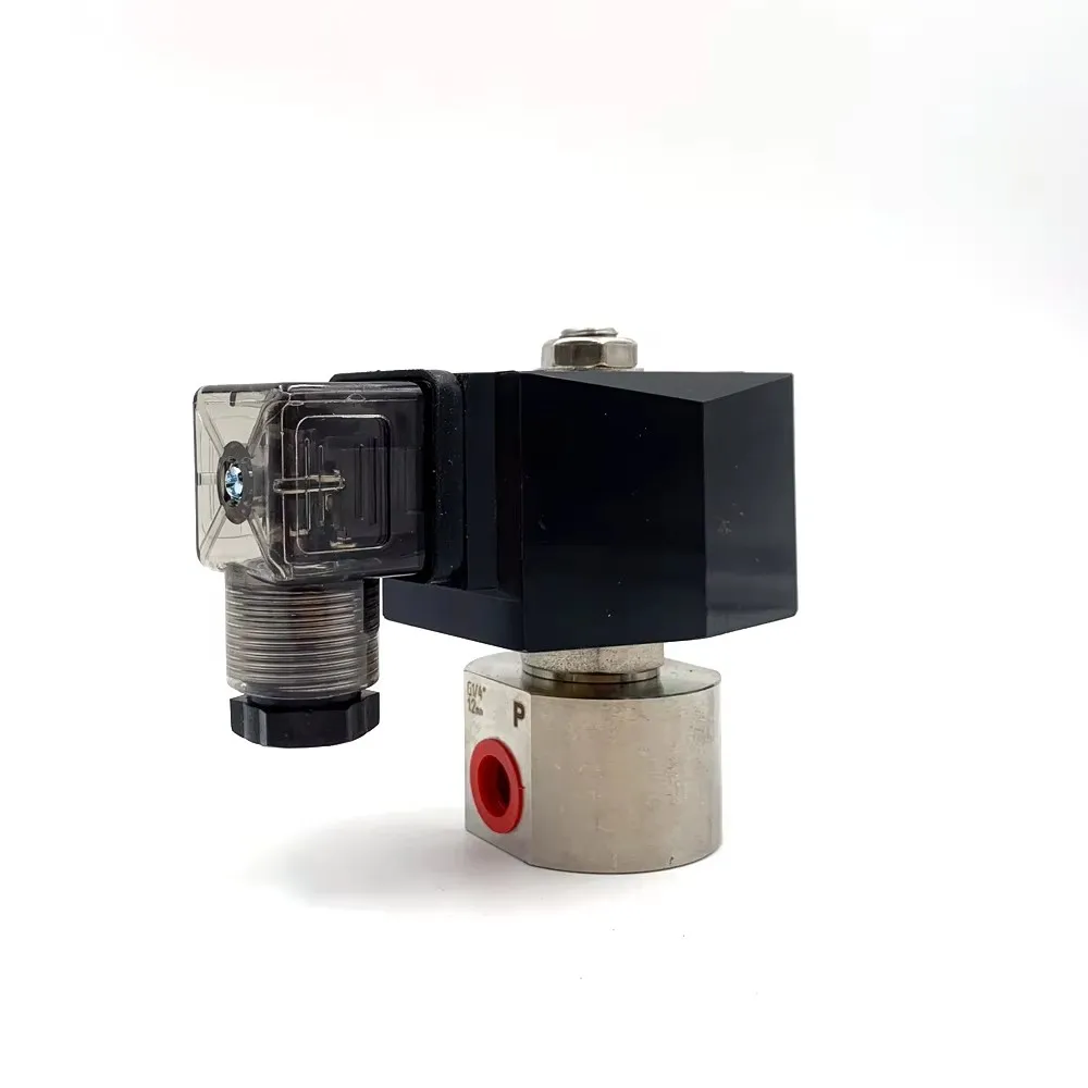 Solenoid Valve 200bar/100bar 2 way Water High Pressure 1/4/