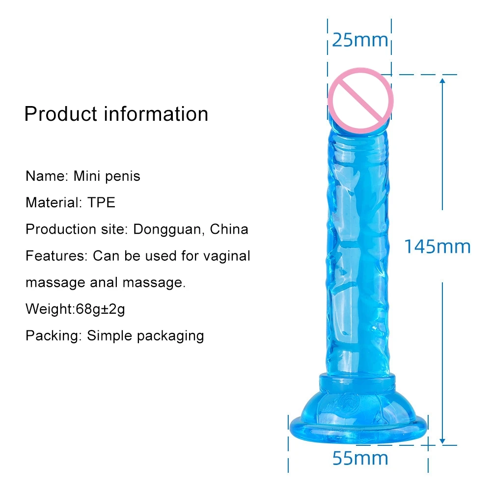 Realistic Dildo Anal Masturbator Sex Toys for Couples Crystal Jelly Dildo Suction Cup Penis Thrusting Dildo Phalos for Women Hot