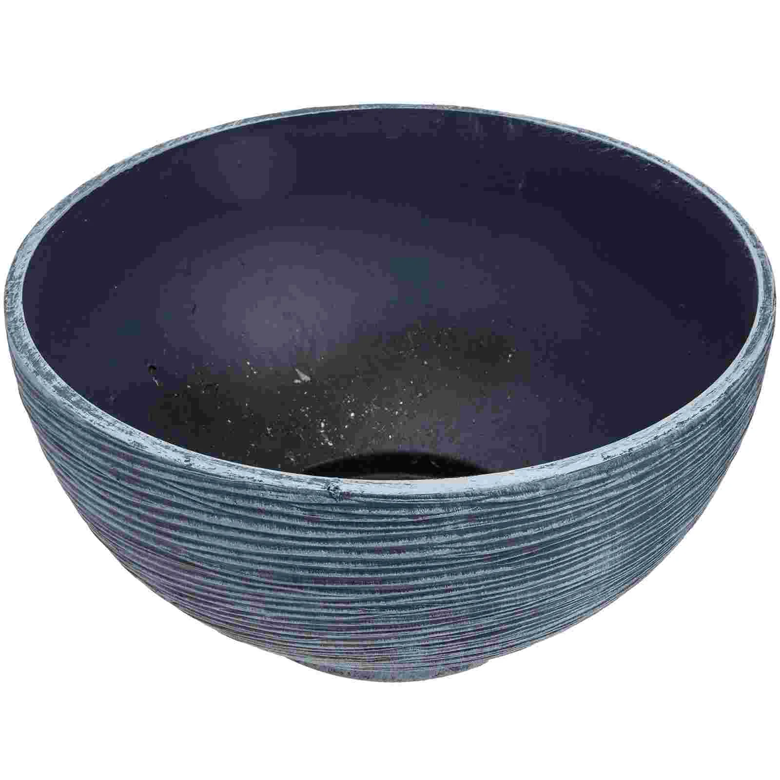 

Imitation Stone Lotus Pot Hydroponics Flowerpot Narcissus Vases Glass Deep Plant Pp Daffodils Plastic Office Terrarium