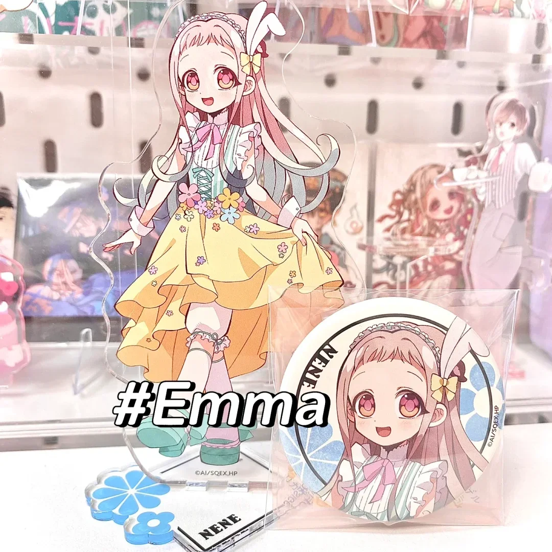 2Pcs/Set 2026 Anime Cute Figure Model Plate Desk Bedside Decoration Cute 58mm Badge Collection Gifts