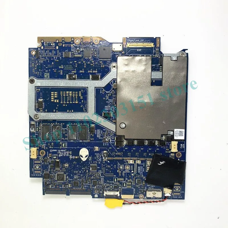 CN-0PY87P 0PY87P PY87P W/ SRF6U I7-9750H CPU LA-H351P For DELL M15 R2 Laptop Motherboard N18E-G1-KD-A1 RTX2060 16GB 100%Tested