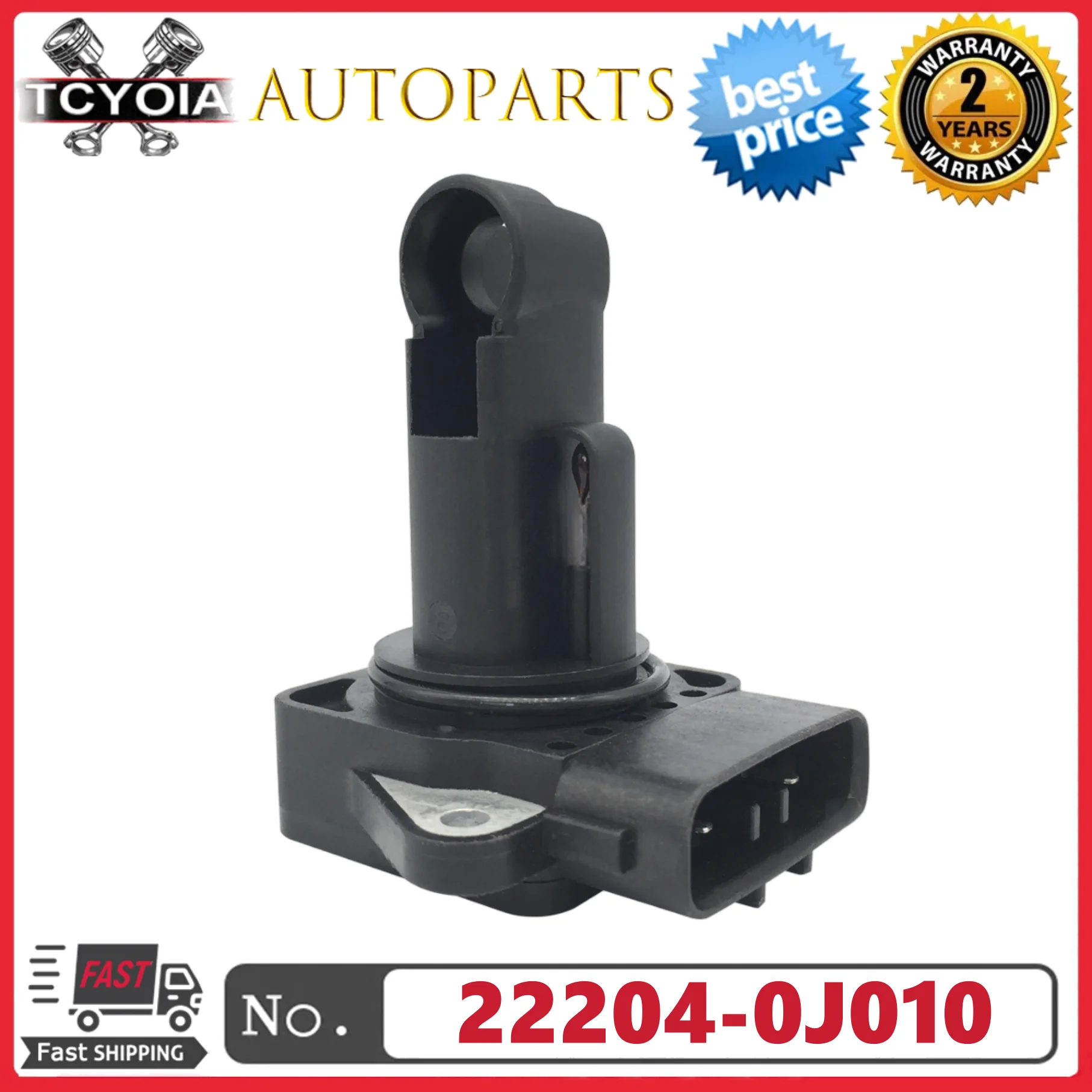 

Новый оригинальный датчик массового расхода воздуха (MAF) 22204-0J010 222040J010 для Toyota Lexus Avalon Camry Tacoma Corolla RAV4 Prius Yaris