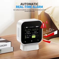 FNIRSI SFD-02 4-IN-1 Indoor Air Quality Monitor Touchscreen Formaldehyde Detector HCHO TVOC Temperature Tester Type-C Charging