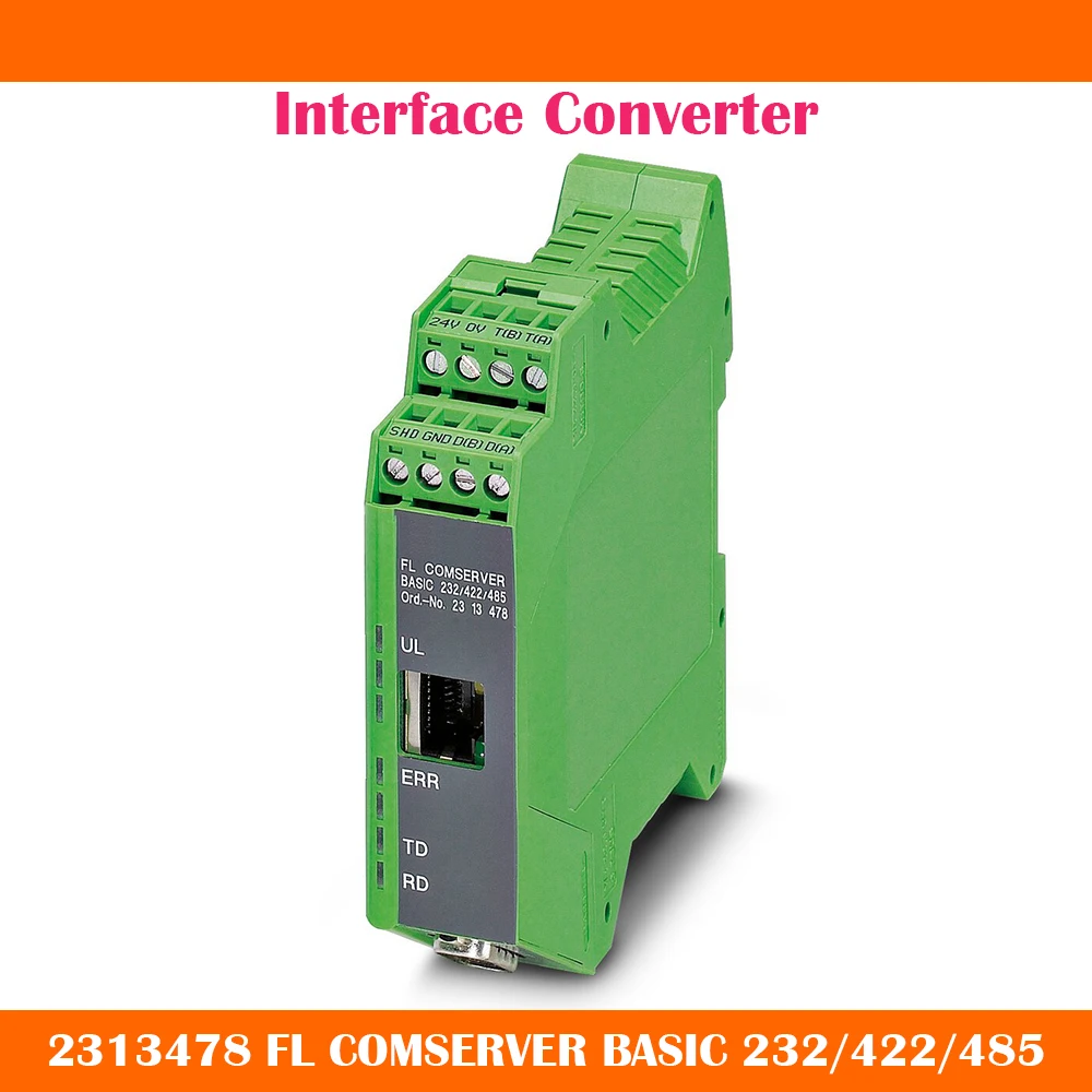 

Интерфейсный преобразователь 232/422/485 Поддержка TCP и UDP 2313478 FL COMSERVER BASIC