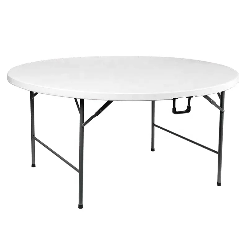 5 Feet 60 Inches Wholesale Foldable Banquet Party Event Wedding 10 Seater Outdoor Chair Table